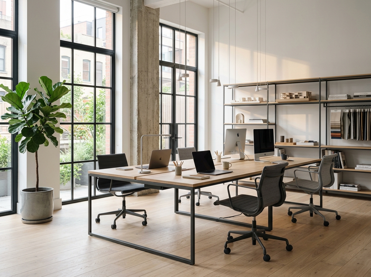 Office Foundry contemporary studio installation